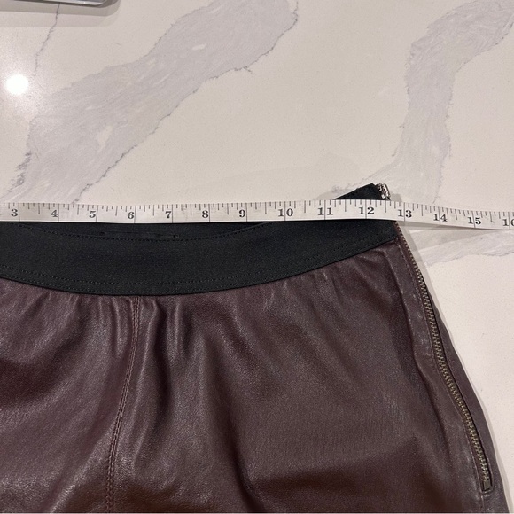 Reiss Lambskin Leggings - Picture 11 of 16